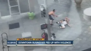 Downton businesses fed up with violence at 16th St. Mall