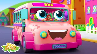 Otobüsteki tekerlekler + çocuklar için popüler şarkılar