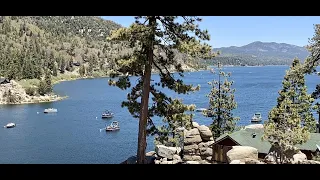 Big Bear Lake, CA Dam Keeper's house and a brief history of the place and location.  5/28/2023