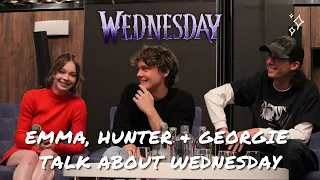 The cast of Wednesday talks about their favorite ships, Tim Burton and best scenes to shoot