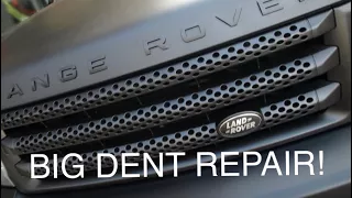 Paintless Dent Repair in York - Range Rover door repair - AMAZING REPAIR