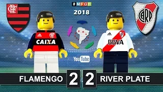 Flamengo 2 x 2 River Plate • Copa Libertadores 2018 (01/03/2018) • Goals Highlights Lego Football