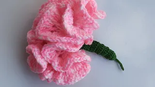 como fazer flor de crochê 🧶 passo a passo 🥰