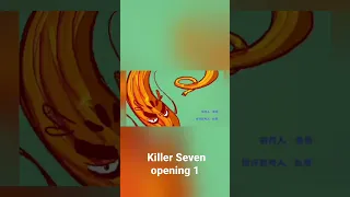 Killer Seven opening 1 #seven #shots #anime