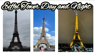 Eiffel Tower Day and Night