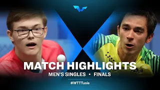 Alexis Lebrun vs Hugo Calderano | MS | WTT Contender Tunis 2022 (Finals)