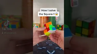 How I solve the Square-1 (Shapeshifting Rubik's Cube) 😱
