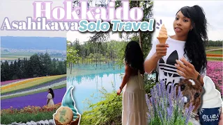 JAPAN SOLO TRAVEL | Exploring Summer in Hokkaido Asahikawa with tips and costs! 🪻🌼🌱🐑🍦