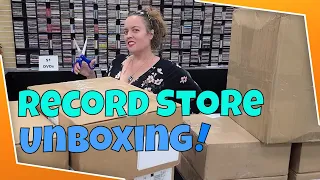 Fun Unboxing - Brand New Vinyl Records for the Record Store