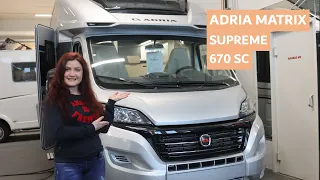 AUTORULOTA tour: Adria Matrix Supreme 670 SC 2021