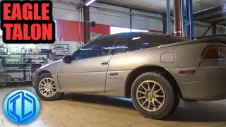 Кто знает этот автомобиль? Eagle Talon 1992 года на обслуживании