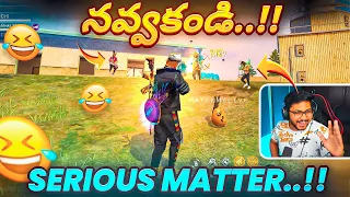 No Double Meaning.! Only Single Meaning..!!😂 - Free Fire Telugu - MBG ARMY
