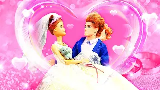 Barbie e Ken si sposano! Le bambole Disney organizzano una grande festa. Giochi per bambini