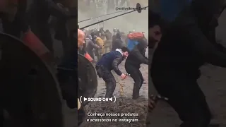 Gravação no set de Vikings - Temporada 4 #shorts