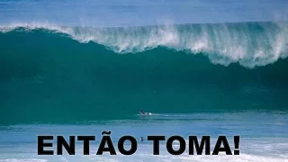 ONDA GIGANTE DO NADA!! #vlog4 #blacksbeach