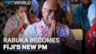 Former coup leader Sitiveni Rabuka becomes Fiji's 12th PM