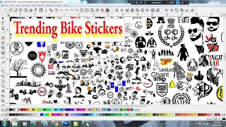 all new trending bike stickers design & panjabi stickers design ranjeet arts pmagrah