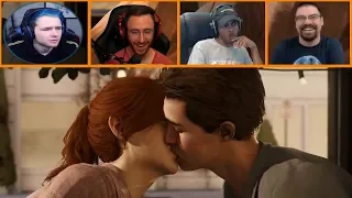 Let's Players Reaction To MJ And Peter Getting Back Together | Marvel's Spiderman