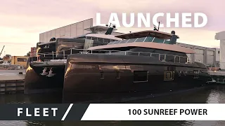 Biggest Sunreef Motor Yacht Launched | 100 Sunreef Power