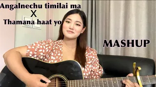 Angalnechu timilai X Thamana haat || Supriya || Cover || Oshin karki X Samir Shrestha