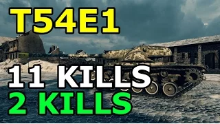 World of Tanks - T54E1 - 11 kills - 2 battles pack