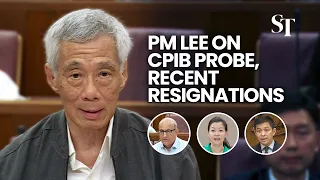 [LIVE] PM Lee addresses Parliament on CPIB probe into Iswaran, recent resignations