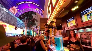 FREMONT STREET LAS VEGAS NIGHT SCENES JUNE 2019