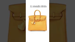 Top 10 Rare Hermès Bags #shorts