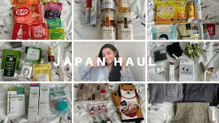 Japan Haul 🇯🇵 | matcha, skincare, clothing, snacks & souvenirs