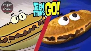 How to Make Vegan Cheese Steak from Teen Titans Go! | Feast of Fiction | Food IRL In Real Life