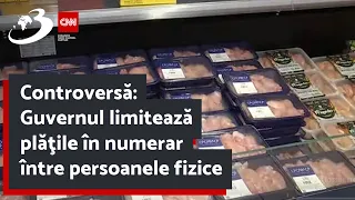 Controversă: Guvernul limitează plăţile în numerar între persoanele fizice