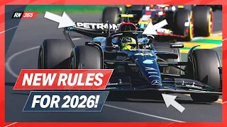 New Technical F1 Rules For 2026 Explained!