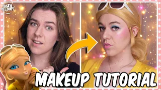 Chloe Bourgeois Make Up Tutorial - Miraculous Ladybug Cosplay 💄