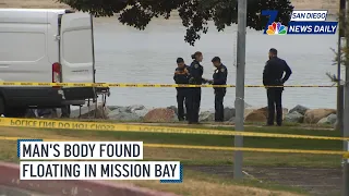 Fri. May 3 | Man's body found floating in Mission Bay | NBC 7 San Diego