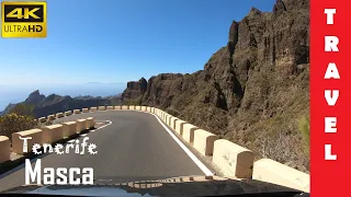 Driving in Tenerife 2: Masca (From Santiago to Buenavista) | 4K 60fps