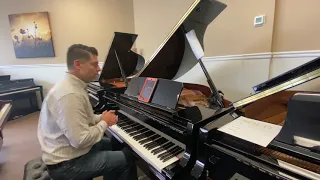 Kawai silent system ATX ON THE KAWAI GL10 baby grand.  A quick demo.