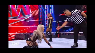 Becky Lynch VS Liv Morgan Raw Women’s Championship Match Part 1 WWE Raw December 6, 2021