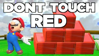 Can I beat Super Mario 3D World WITHOUT TOUCHING RED?