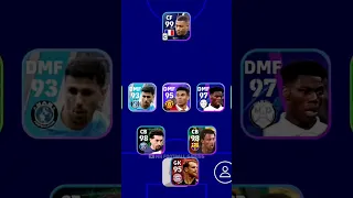 Ultra Defensive Squad 💥 | 4-5-1 Formation | eFootball 23 Mobile #efootball #shorts #viral