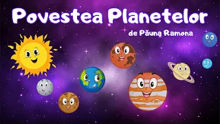 POVESTEA PLANETELOR 🌍🌞 de Păuna Ramona || Sistemul Solar || planete || galaxie