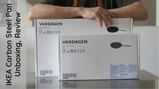 IKEA Vardagen Carbon Steel Pan Unboxing, Review