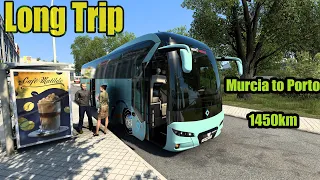 Neoplan New Tourliner | Euro Truck Simulator 2 | Long Trip Murcia to Porto |Logitech G29 #ets2