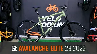 Відео огляд на велосипед  Gt Avalanche Elite 29 модель 2022