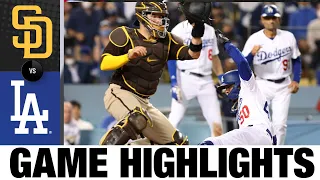 Padres vs. Dodgers Game Highlights (9/29/21) | MLB Highlights