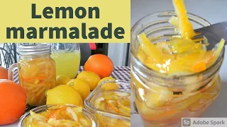 What to do with lemons when its seasons/Non-Bitter Lemon marmalade/limon reçeli