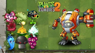 Z-Mech VS Overpower plants : Plants VS Zombie 2