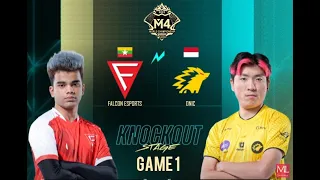 Falcon Esports VS Onic Game 1 | M4 World Championship | Day 1 Knockout Stage | FCON VS ONIC