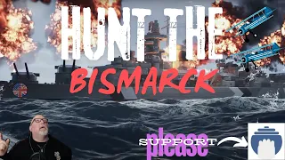 Mark from the States Reacts To Hunt the Bismarck!  Amazing Story.  Come Learn Something New