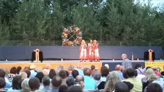 Trio Небозір (Heavenstar) Medley of Ukrainian Songs, Soyuzivka Ukrainian Cultural Festival 2013