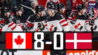 Canada vs Denmark | 2018 WJC Highlights | Dec. 30, 2017